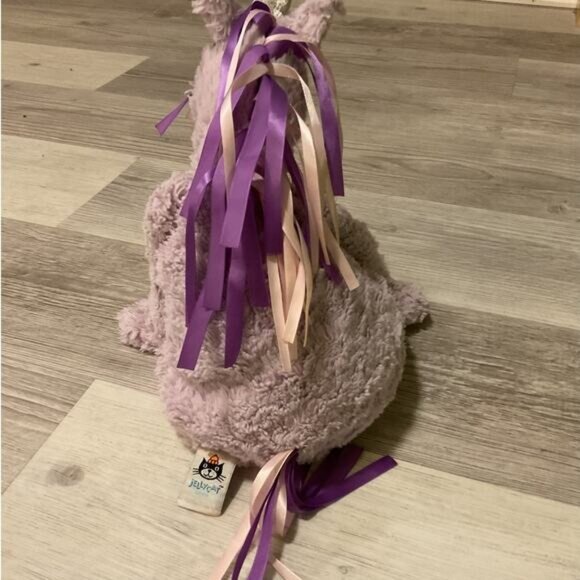JellyCat Charmed Sophia Unicorn Plush Stuffed Animal Purple - Picture 2 of 4